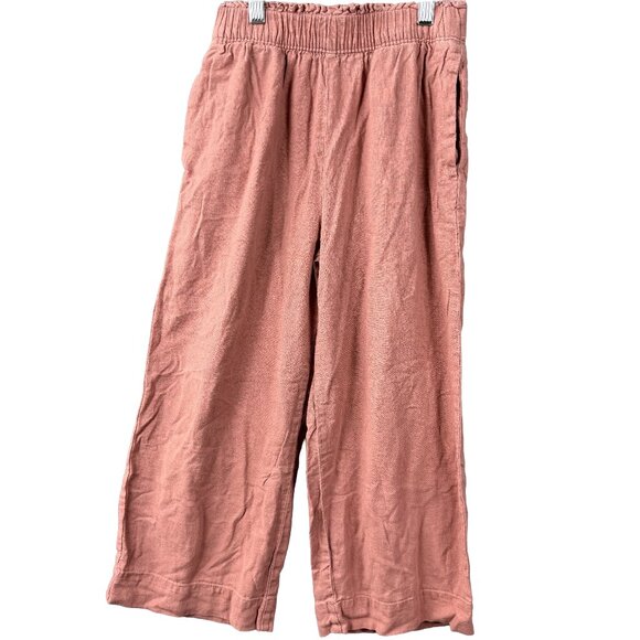 Abercrombie & Fitch Pants - Abercrombie & Fitch Women's Crinkle Textured Pull-On Pants Elastic Waist Rust XS